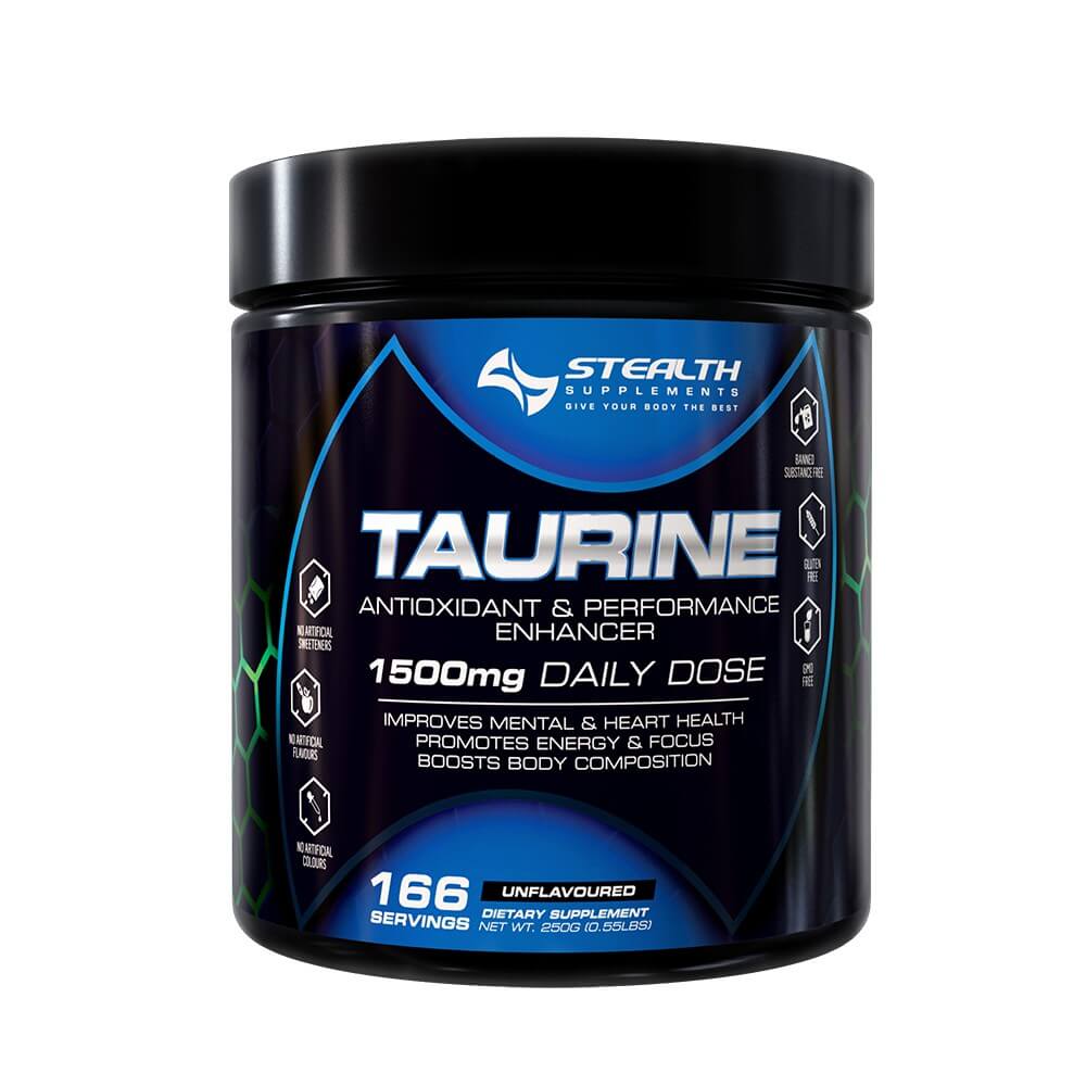 Stealth Taurine Antioxidant & Performance Enhancer Supplements