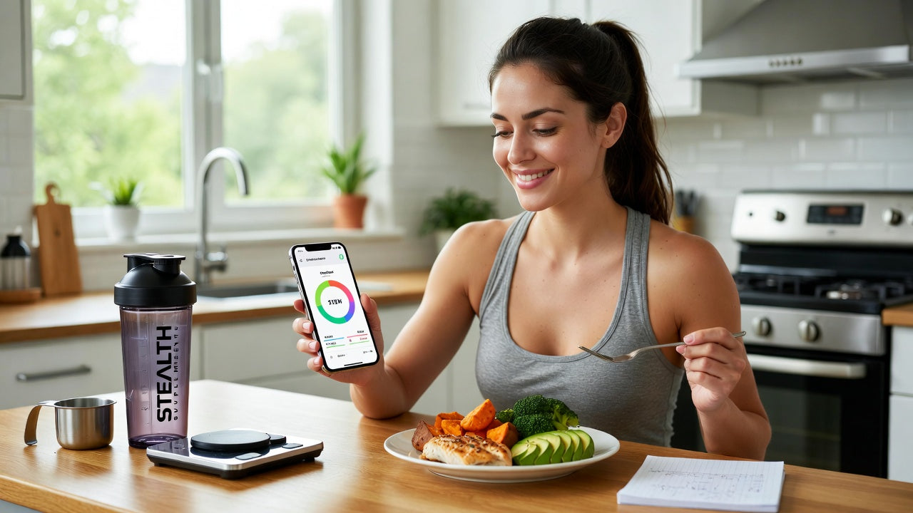 How to Track Macros Without Losing Your Mind (Simple System for Real Life) | Stealth Supplements