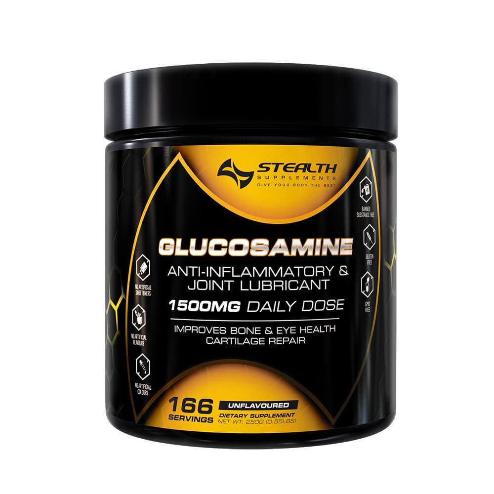 Stealth Glucosamine - Anti-inflammatory & Joint Lubricant Stealth Supplements NZ Stealth Glucosamine - Anti-inflammatory & Joint Lubricant Stealth Supplements NZ