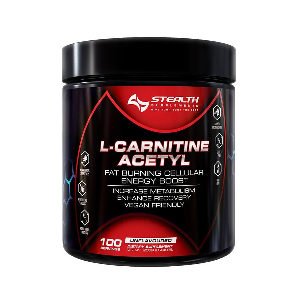 Stealth L-Carnitine - Fat Burner & Cellular Energy Boost Stealth Supplements NZ Stealth L-Carnitine - Fat Burner & Cellular Energy Boost Stealth Supplements NZ